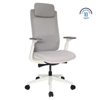 SILLA EJECUTIVA QUO OHE 805 CON CABECERA COLOR BLANCO