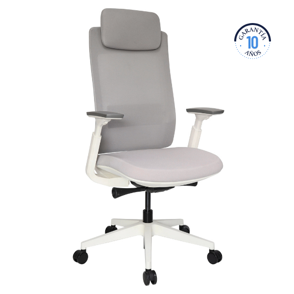 SILLA EJECUTIVA QUO OHE 805 CON CABECERA COLOR BLANCO