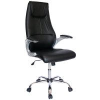 SILLÓN EJECUTIVO MODELO AREZZO COLOR NEGRO