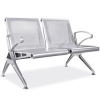 BANCA DE ESPERA  IBIZA ALUMINIO 2 PLAZAS