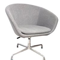 SILLÓN DE VISITA MODELO JADE COLOR GRIS