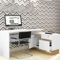 ESCRITORIO HOME OFFICE MODELO CORNER