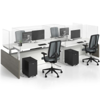 Módulo de trabajo para 4 personas Ofitodo Comercializadora