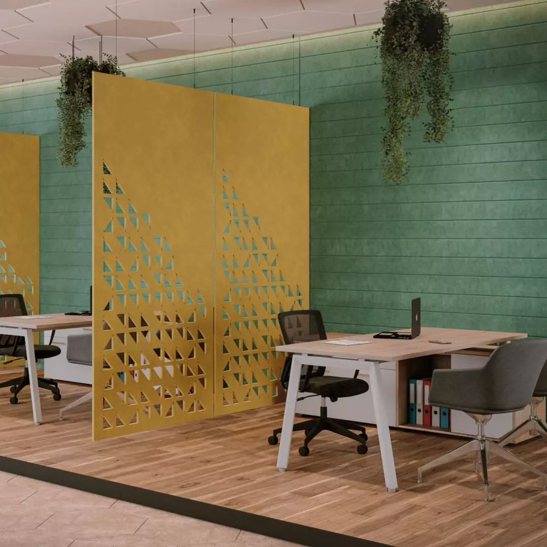 Paneles Paneles Acústicos Suspendidos | Ofitodo Comercializadora | Mobiliario para Oficina