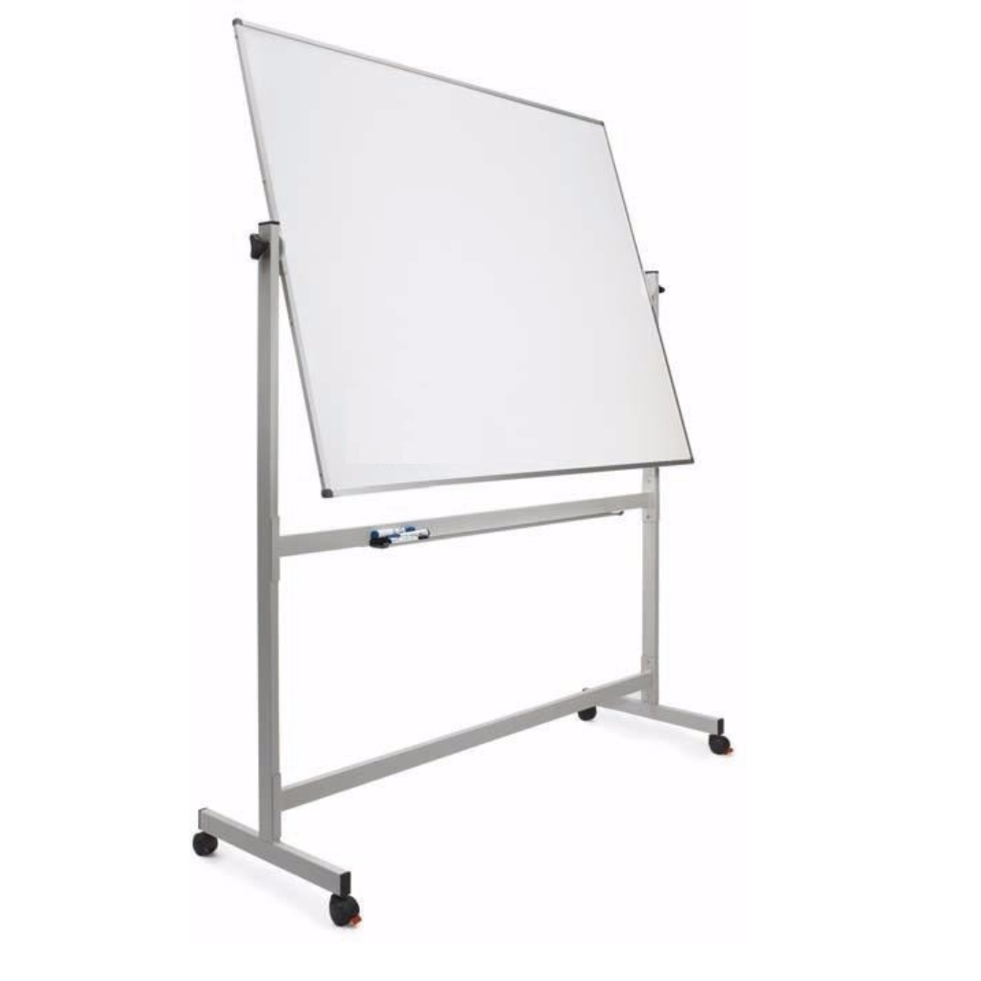 pizarrón giratorio para escuelas o salas de capacitación