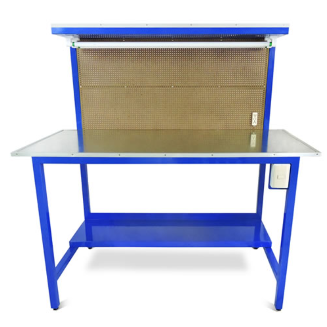 Mesa de trabajo industrial -frente