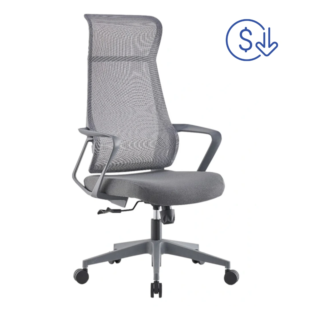 SILLA OPERATIVA MODELO ALZETTE RESPALDO ALTO