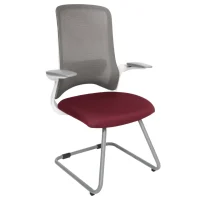 SILLA DE VISITA MODELO DOLPHIN OHV 111 GRIS