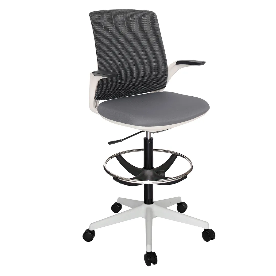 Silla operativa Whale OHE-100blancac-Aro