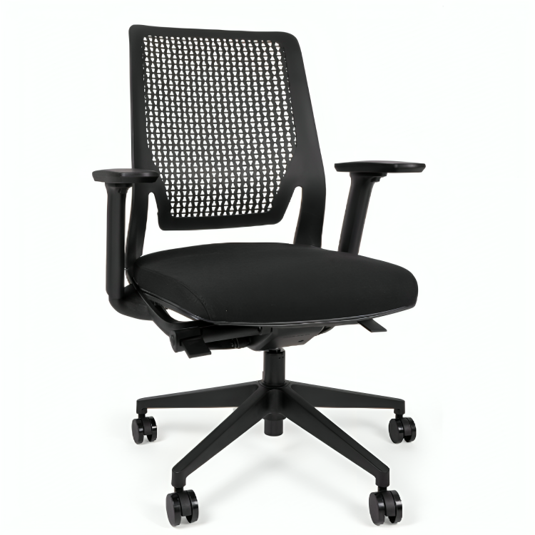 SILLA OPERATIVA MODELO MORICO OHE-2003 NEGRO