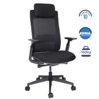 SILLA EJECUTIVA QUO OHE-805 NEGRO