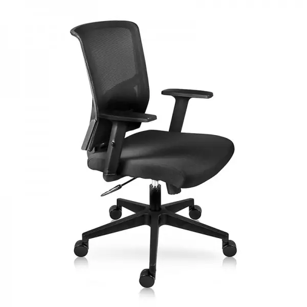 SILLA OPERATIVA MODELO HABANA COLOR NEGRO