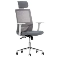 SILLA DIRECTIVA MODELO VISION GRAY