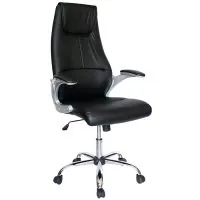 SILLÓN EJECUTIVO MODELO AREZZO COLOR NEGRO