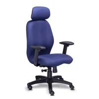 SILLÓN EJECUTIVO MODELO RE-1200 CON CABECERA