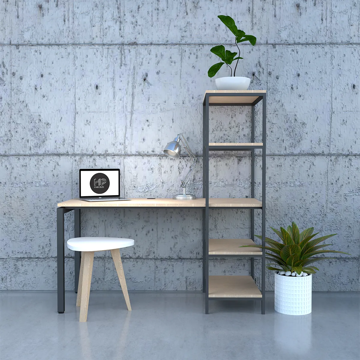 ESCRITORIO HOME OFFICE MODELO DUKE