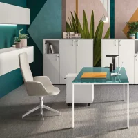 ESCRITORIO EJECUTIVO CRISTAL MODELO OF-CRE230