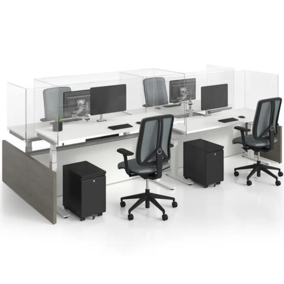 Módulo de trabajo para 4 personas Ofitodo Comercializadora