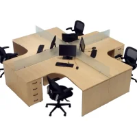 Estación de trabajo para 4 personas Ofitodo Comercializadora